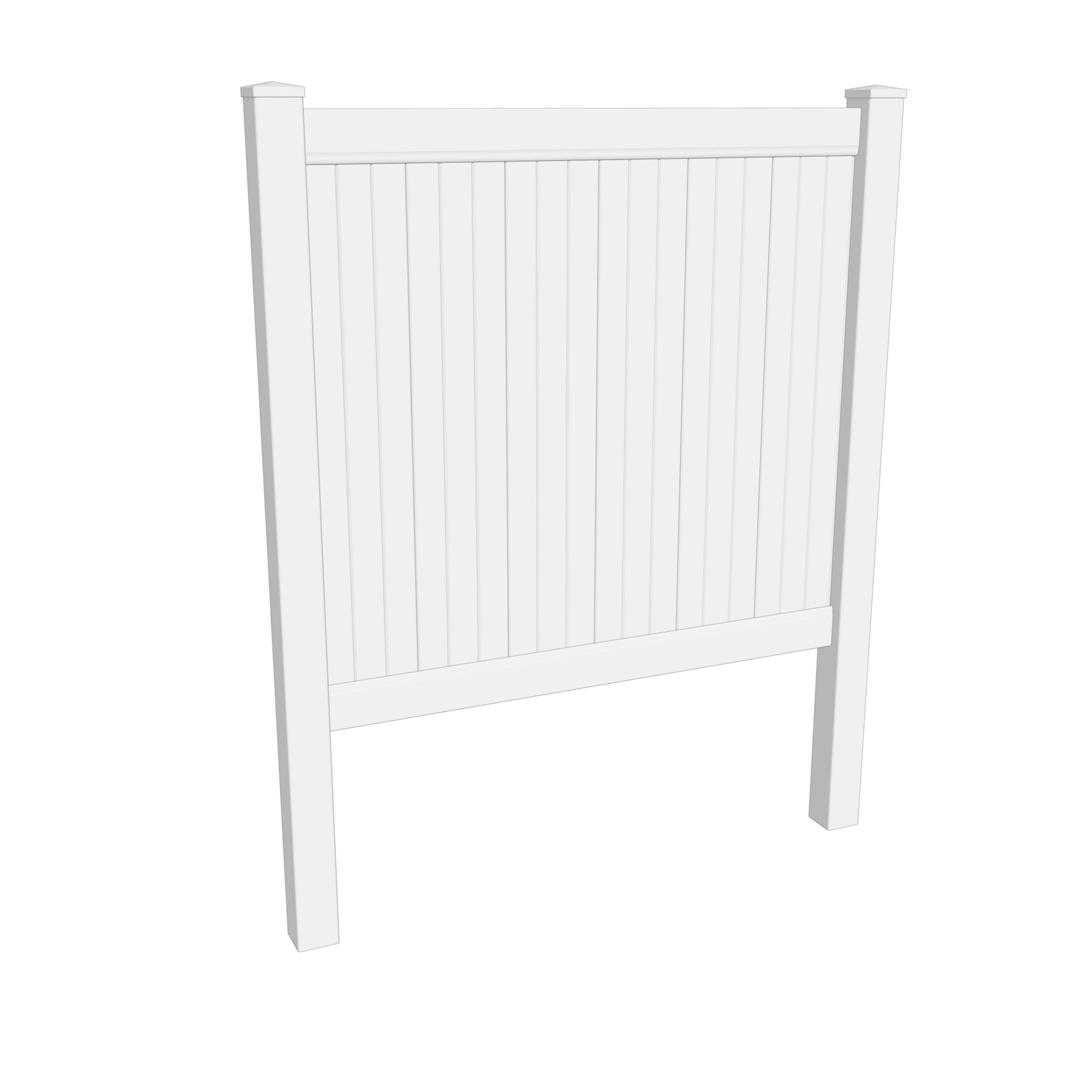 Pr Panel 6' Full Privacy PR Panel - VinylFenceStore.com
